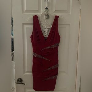Red Sparkle Dress